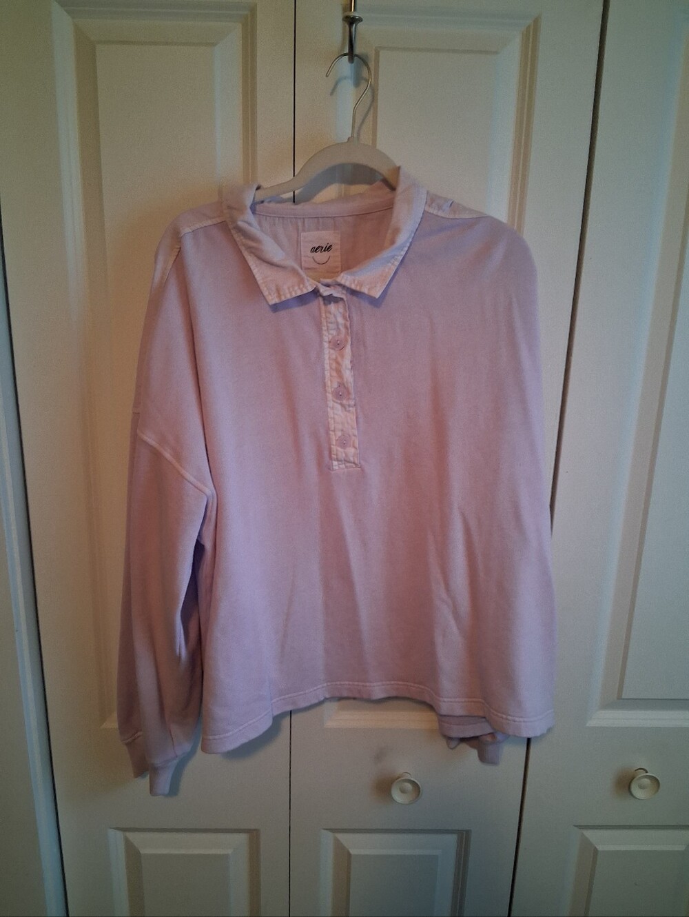 Aerie First Class Sweatshirt - Lavender Dawn Xlarge